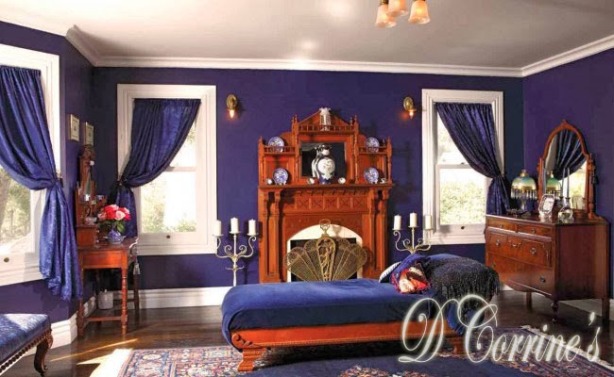 Victorian Bluey Bedroom